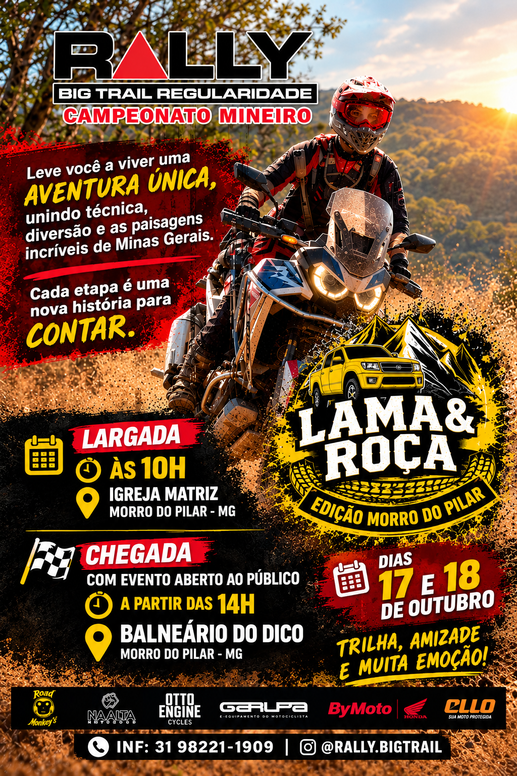 Cartaz: 4° Etapa Bigtrail de Rally